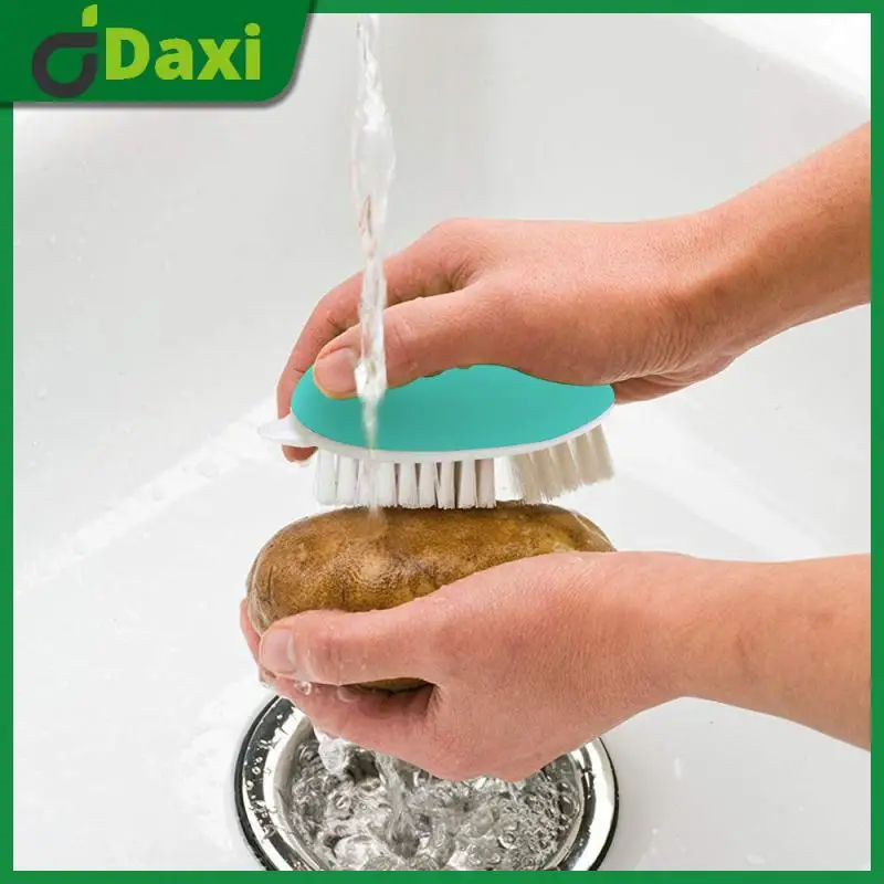 

Multifunctional Fruit And Vegetable Clean Cleaning Vegetable Artifact Kitchen Dish Scrubber Dirt Remove Brush Kitchen Gadgets