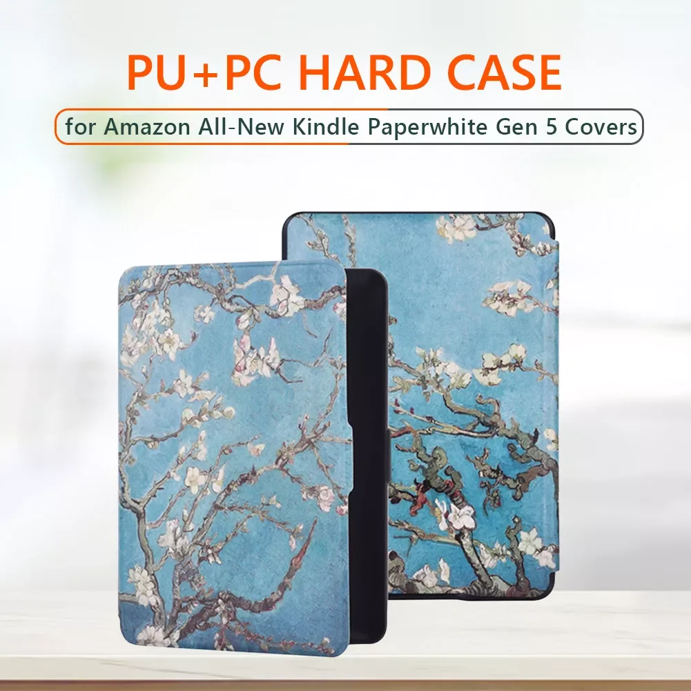 

For Amazon New Kindle 5 Case 2021 6.8'' 2018 Gen 10 E-book Reader Cover Shell Waterproof Painted Matte Protective Case