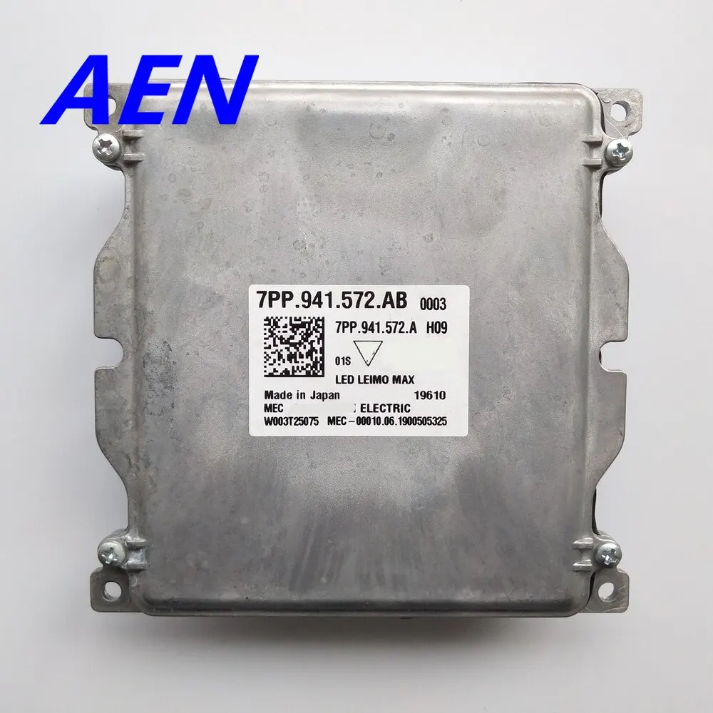Original 7PP941572A for Audi A3 A4 Q7 RS4 Tiguan LED headlight control module 7PP941572AB W003T25075