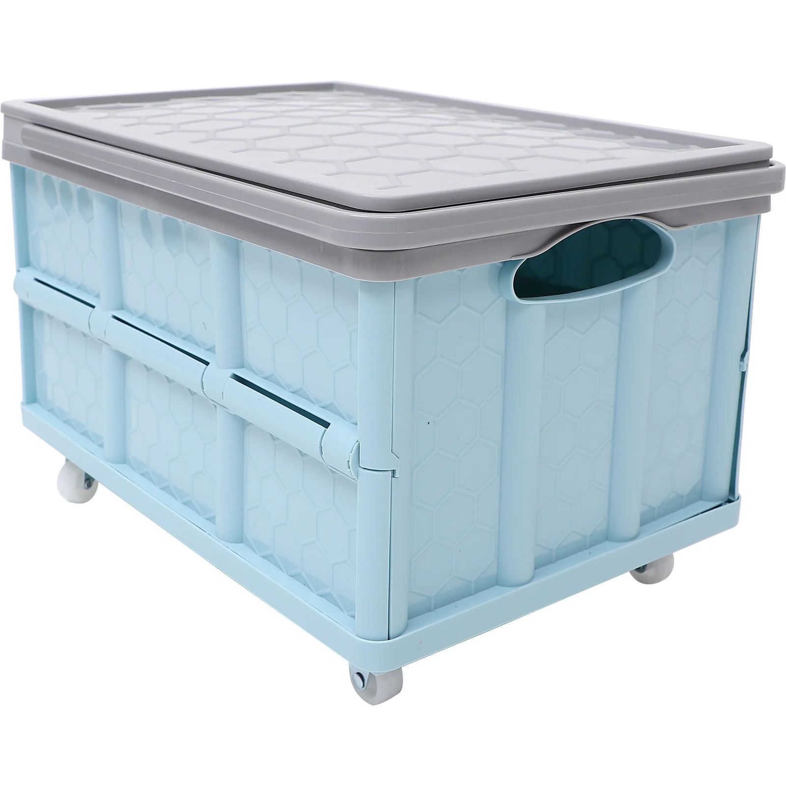 

Collapsible Crate Plastic Crates Storage Stackable Containers Lids Garage Clothes Bins Box with wheels