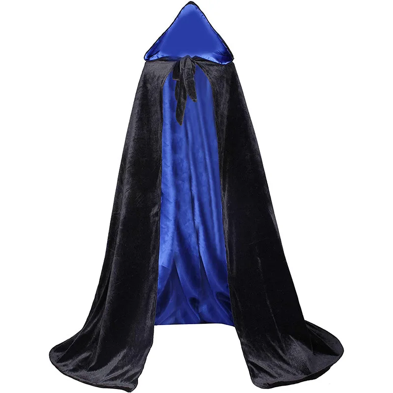 

Halloween Costumes Play Masquerade Prom Cloak Wizard Robe Adult Horror Death Vampire Witch Cloak