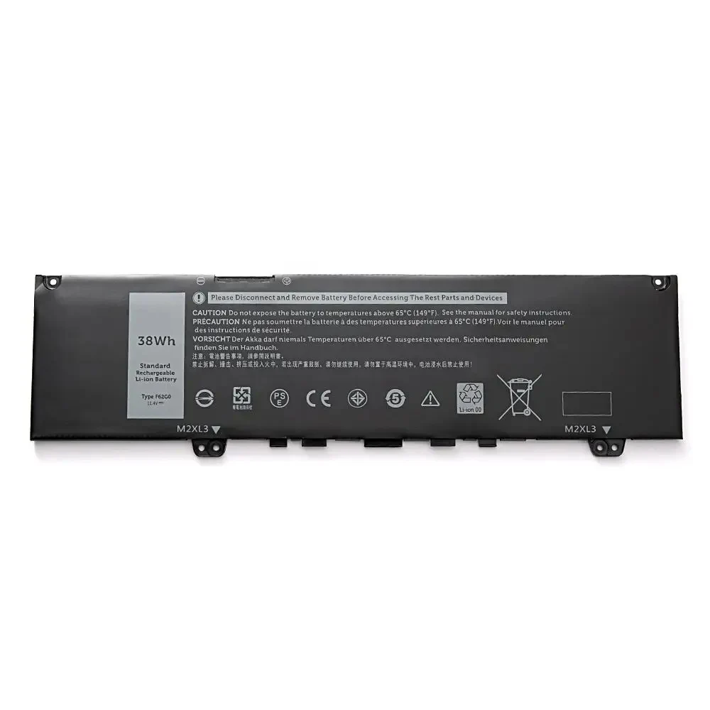 Фото Аккумулятор для ноутбука F62G0 для Dell Inspiron 13 7000 2in1 7373 7386 7370 7380 5370 RPJC3 и т.д., 11.4В 38Втч №3