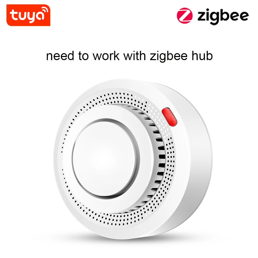

haozee Смарт-детектор дыма Zigbee