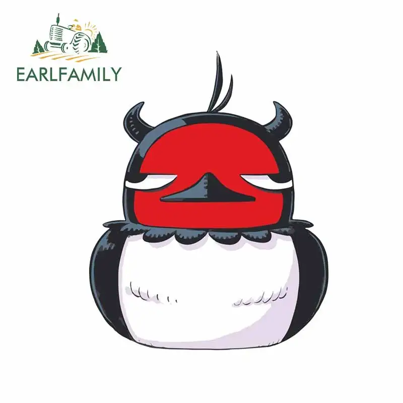 

EARLFAMILY 13cm x 10.4cm for Nero Black Clover Car Stickers Personality DIY Refrigerator Window Bumper Trunk Truck VAN Decal