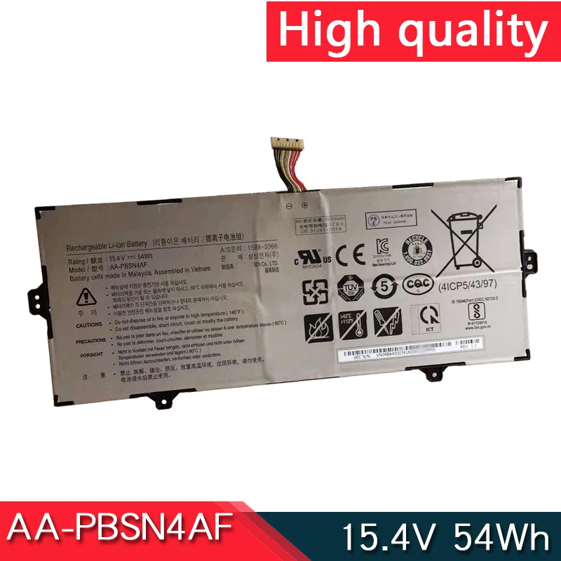 Аккумулятор для ноутбука Samsung AA-PBSN4AF 15 44 В 54 Втч