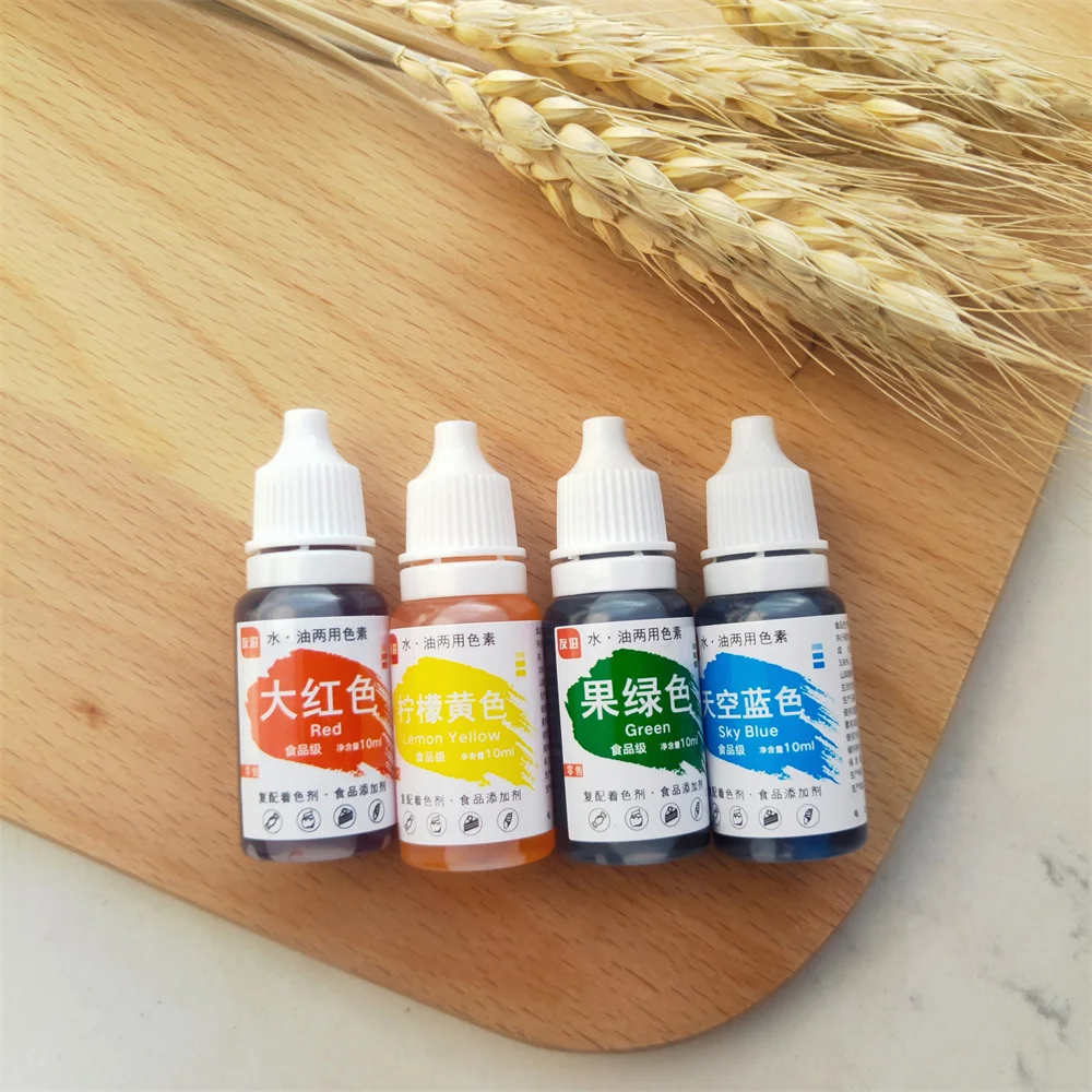 1 набор разнообразных цветов натуральные чернила пищевая краска искусственное