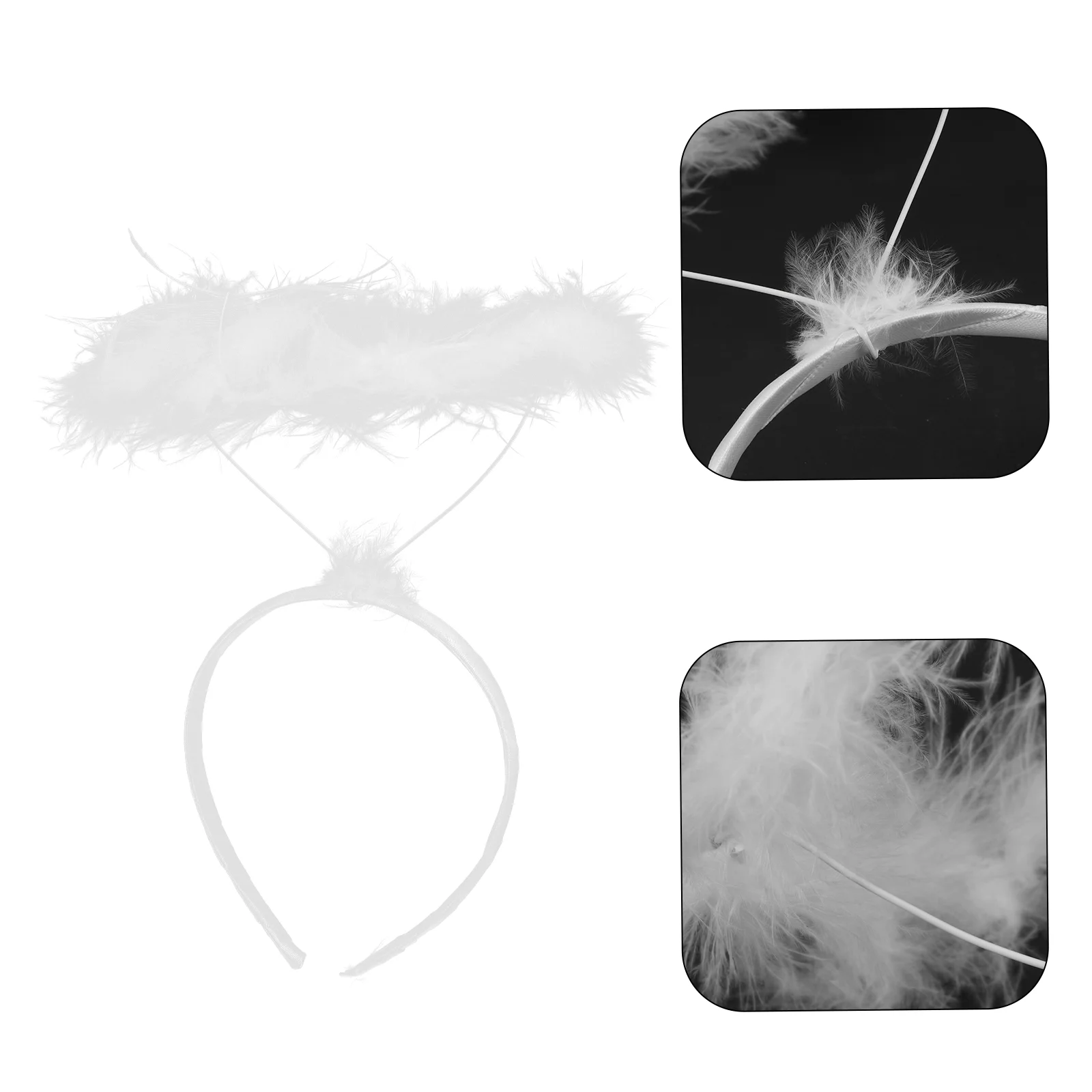 Рождественская повязка на голову детский костюм головной убор ангела аксессуары