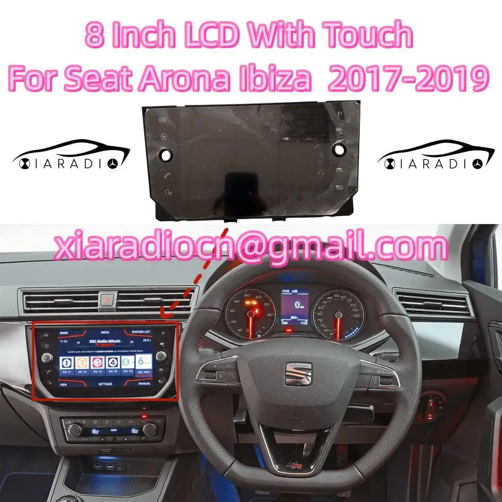Новый 8-дюймовый ЖК-дисплей с сенсорным экраном 6F0 919 605 A для Seat Arona Ibiza 2017-2021 MK5