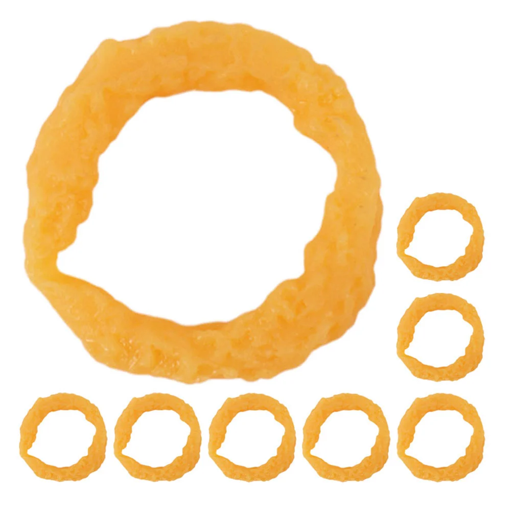 8 шт. кольцо с имитацией кальмара искусственные кольца модель декор для еды