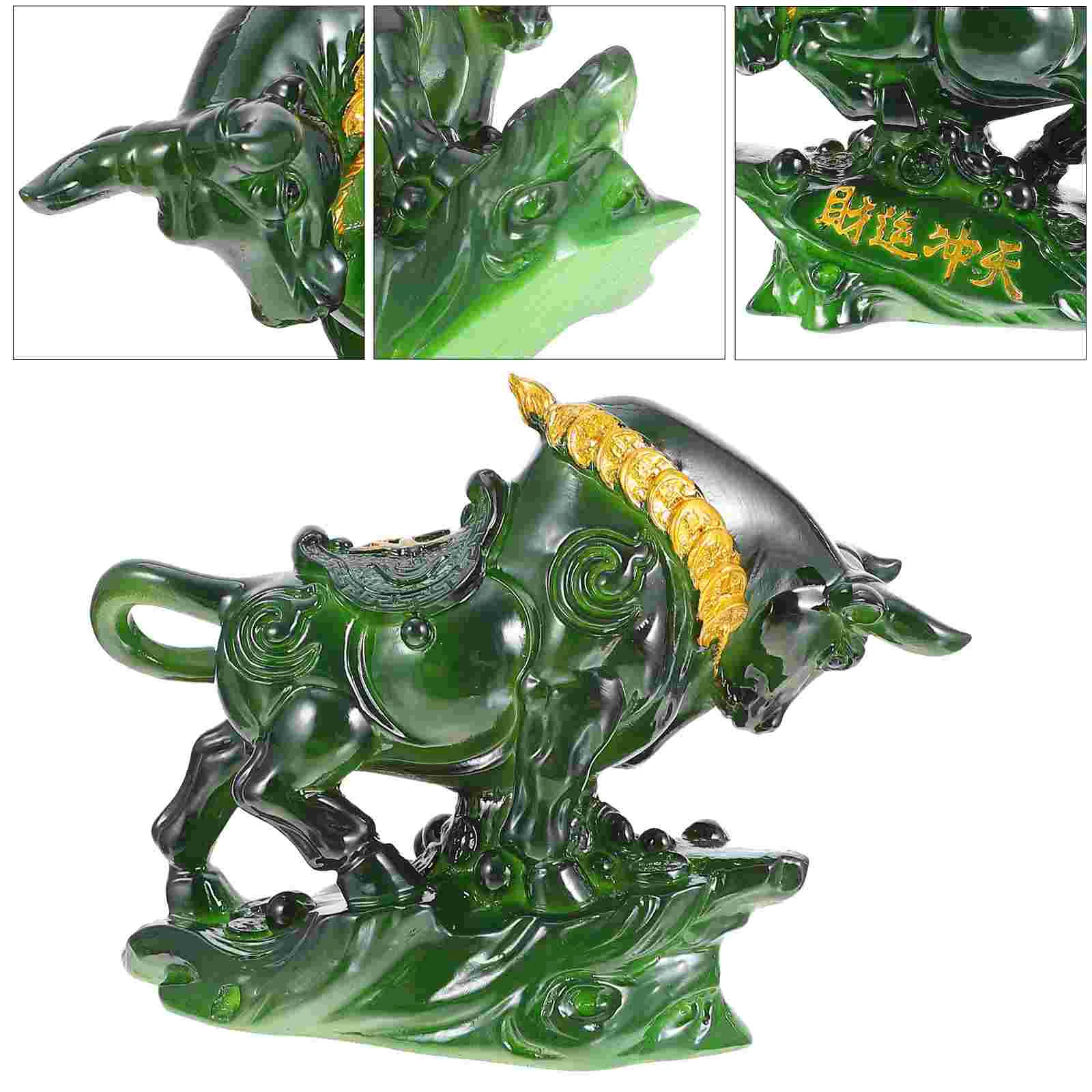 Меняющий цвет коровий орнамент животное настольный декор для крупного рогатого