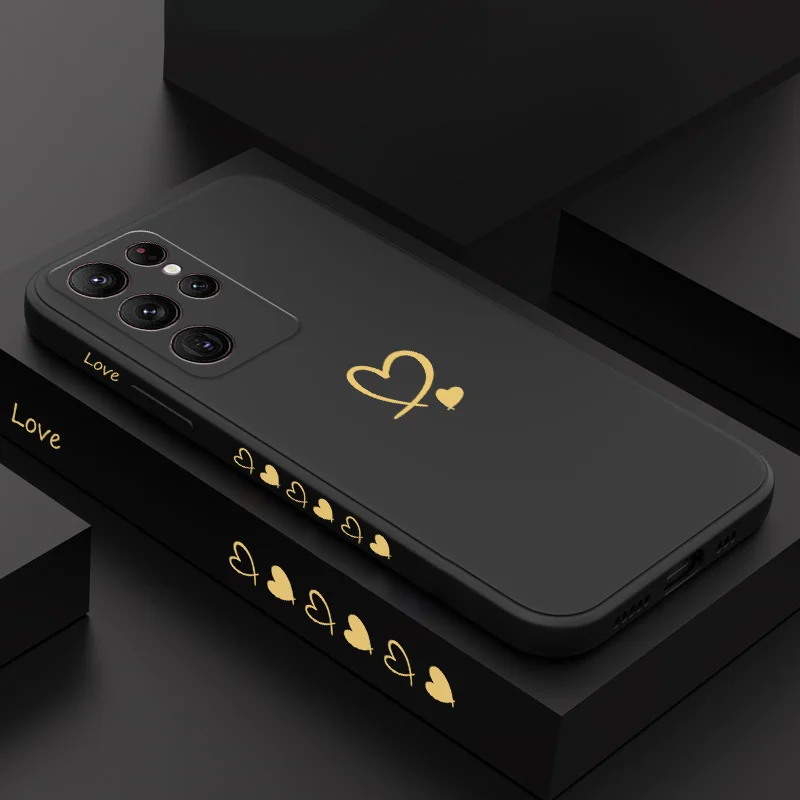 Gemini Love Phone Case For Samsung Galaxy S23 S22 S21 S20 Ultra Plus FE S10 S9 S10E Note 20 ultra 10 9 Plus Cover