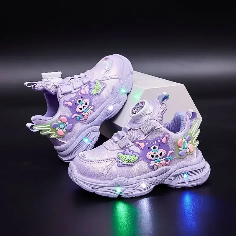 Sanrio Kuromi с легкими кроссовками героями мультфильмов для девочек новые легкие