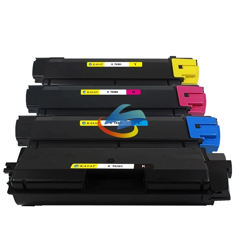 1 шт. TK-580 TK-582 TK-583 TK-584 тонер-картридж совместимый для Kyocera PRINTER FS-C5150DN ECOSYS P6021cdn