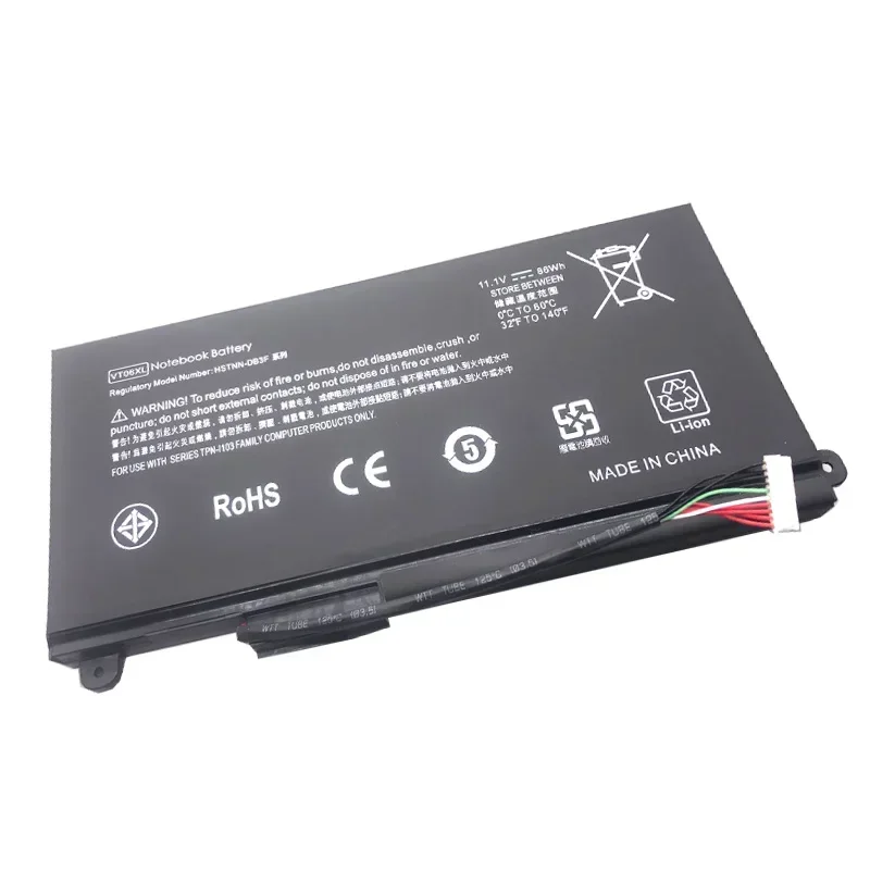 LMDTK Новый аккумулятор для ноутбука VT06XL Hp Envy 17-3000 17T-3000 17-3000EG 17-3001ED 17-3080EZ 17-3002EF HSTNN-IB3F