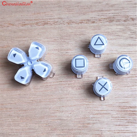 1 шт., сменная кнопка с кристаллами для контроллера PS5, Dpad и ABXY, триггерная кнопка, запасные части для PS5 V1 V2 V3, вариант