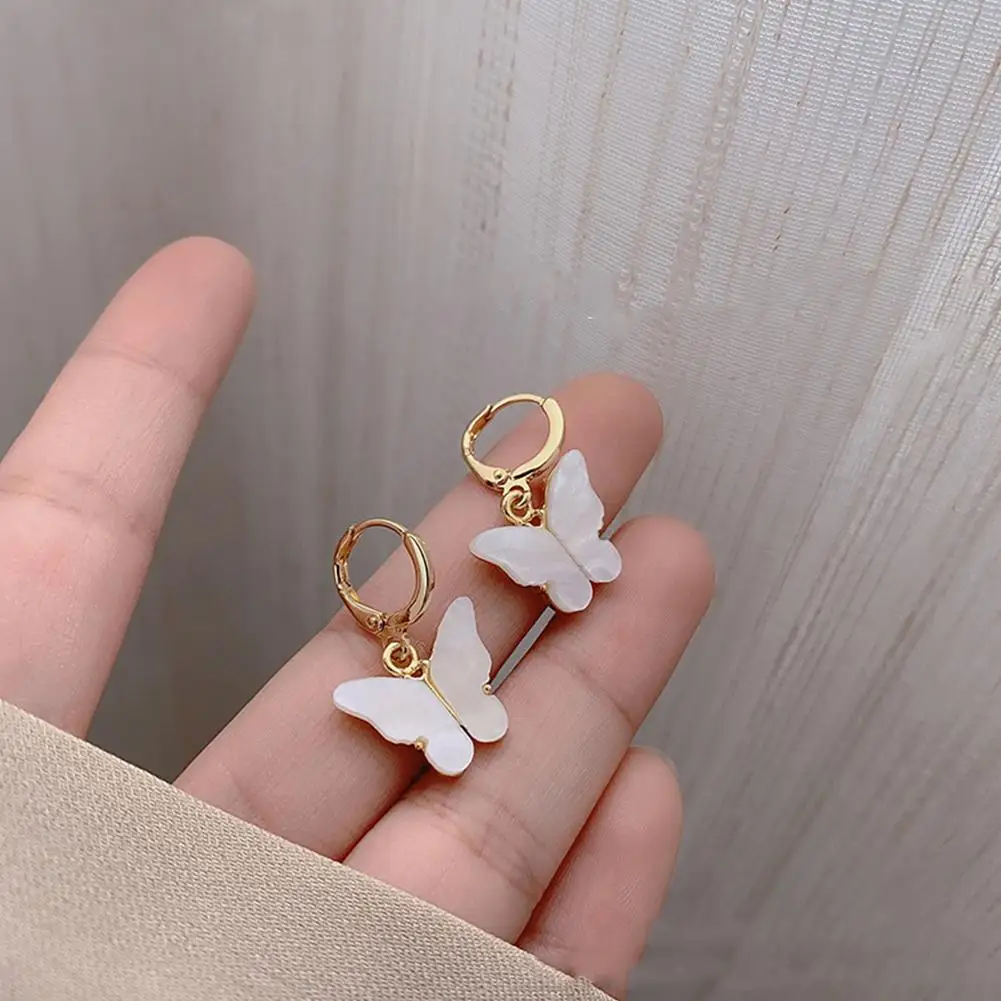 Серьги-гвоздики женские металлические с жемчугом 9 шт.