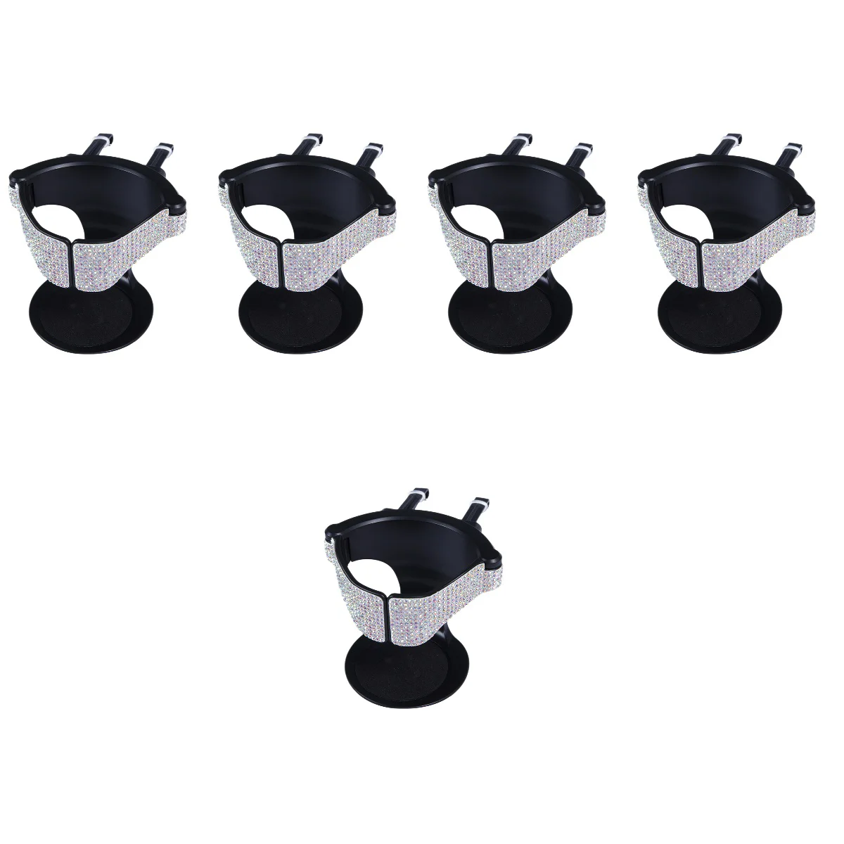 

5 Pack Air Conditioner Bracket Car Vent Bottle Mount Drink Holder Beach Supply Stand Mugs Plastic Cup Vehicle Mounted