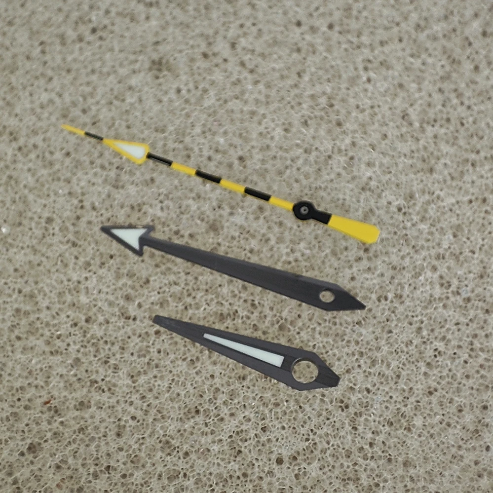 Modified Watch Hands Accessory P Rosette Color Watch Hands Blue Luminous Three-hands Watch Hands Fit NH35 NH364R 7S Movement