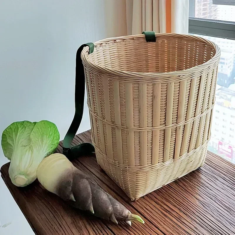 

Бамбуковая корзина для хранения