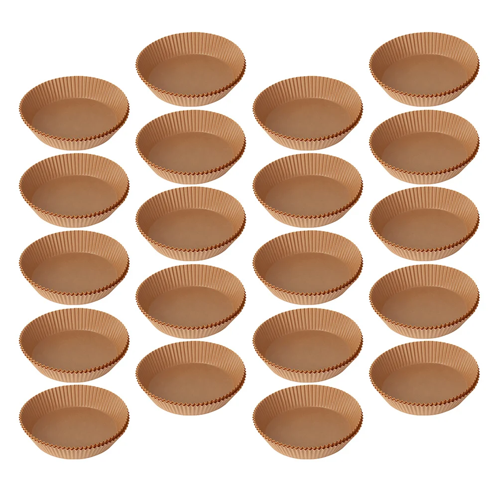 

100pcs Air Fryer Paper Liners Disposable Baking Paper Oil proof Paper Liner