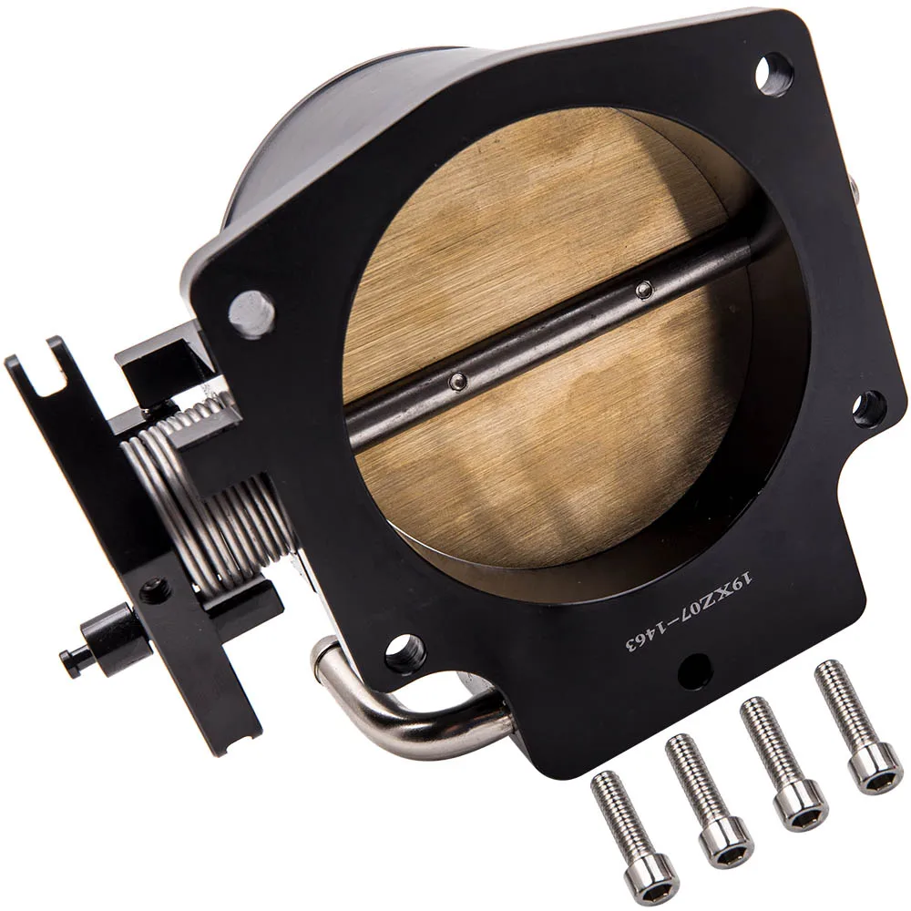 

Aluminum 92mm Throttle Body For GM III LS LS1 LS3 LS2 LS6 LS7 LSX Style Black