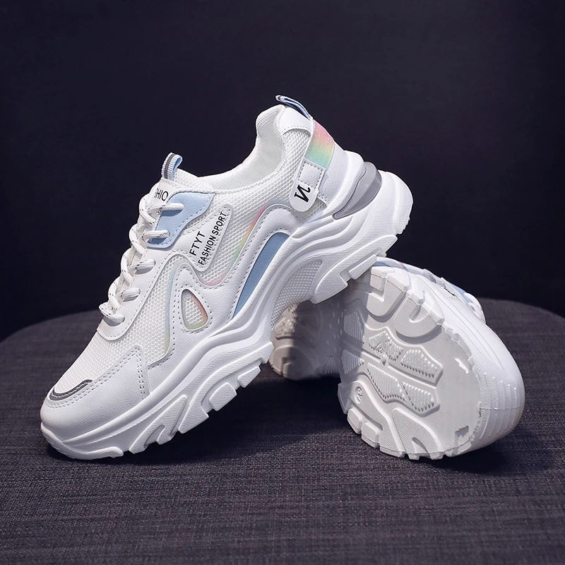 

Fashion Shoes Casual Comfortable Lining Lightweight Sneaker Anti-Slip Rubber Outsole Lace-Up Flats Exquisite Shoe Tongue Zapatos