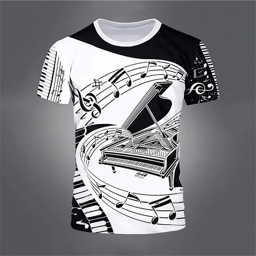 

2024 T-Shirts Formusic 3d Printing Simple Fashion Men's T-Shirt Summer Short Sleeves Casual Fashion T Shirt Top Men's Clothing