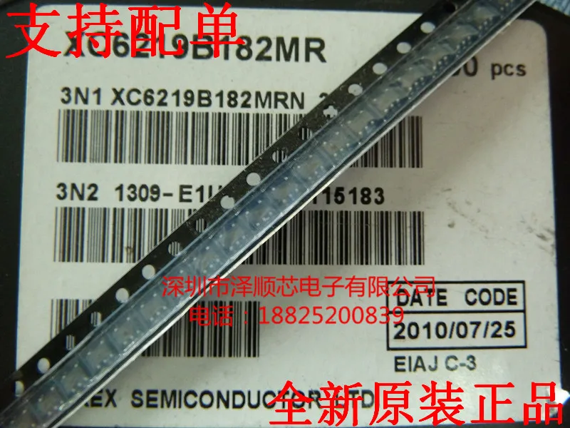 

20 шт. Оригинальный Новый XC6219 XC6219B182MR SOT23-5 1,8 V регулятор переключателя