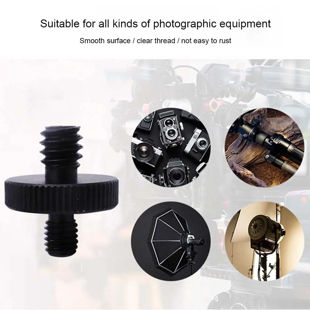 

4 шт. винты-преобразователи для крепления камеры 1/4 штекер на 3/8 штекер Адаптер для преобразования фотооборудования запасные части для ремон...