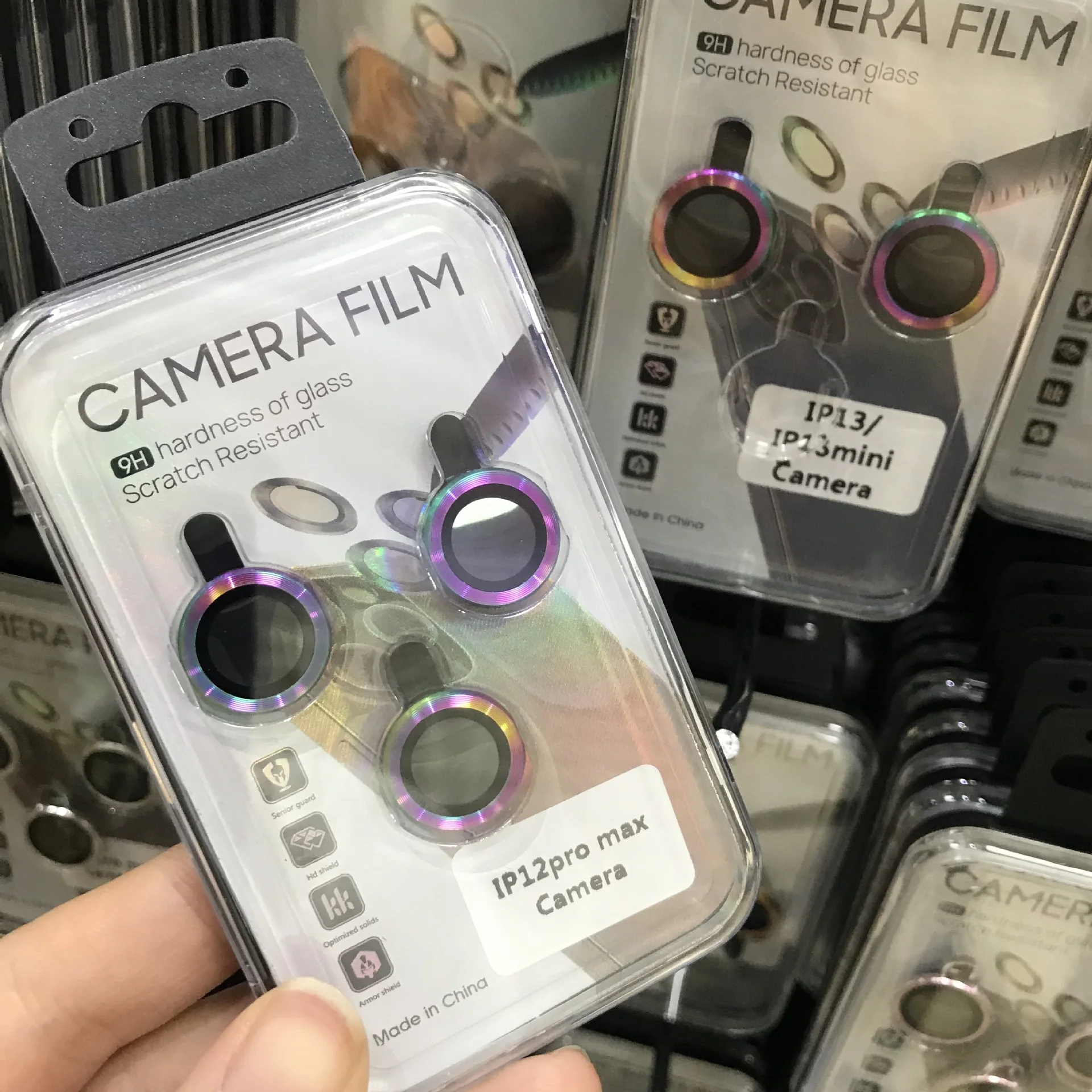 Camera Lens Protector For IPhone 13 14 11 Pro Max Cover for IPhone 12 13 Mini Camera Protector 3PCS/Set Lens Protection Glass