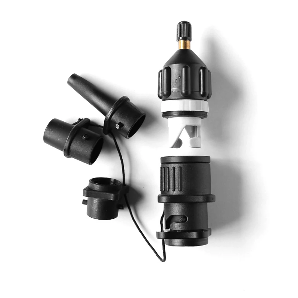 

Water Sports Air Nozzle Valve Adapter Sporting Goods 4 Different Joints Combination Pack Inflatable Pump Adapter