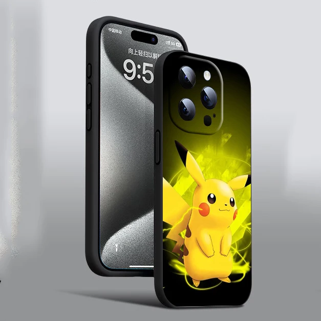 AC33 Pok é-mon Gengar Pikachu Soft Silicone Case for Samsung Galaxy A05 A05s A24 A04 A04s J4Plus A23 A13 A14 A33 A34 5G Caver