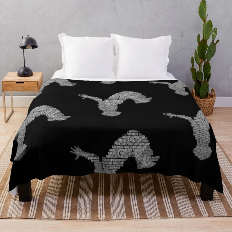 

Мужское одеяло для бега, в крупную клетку