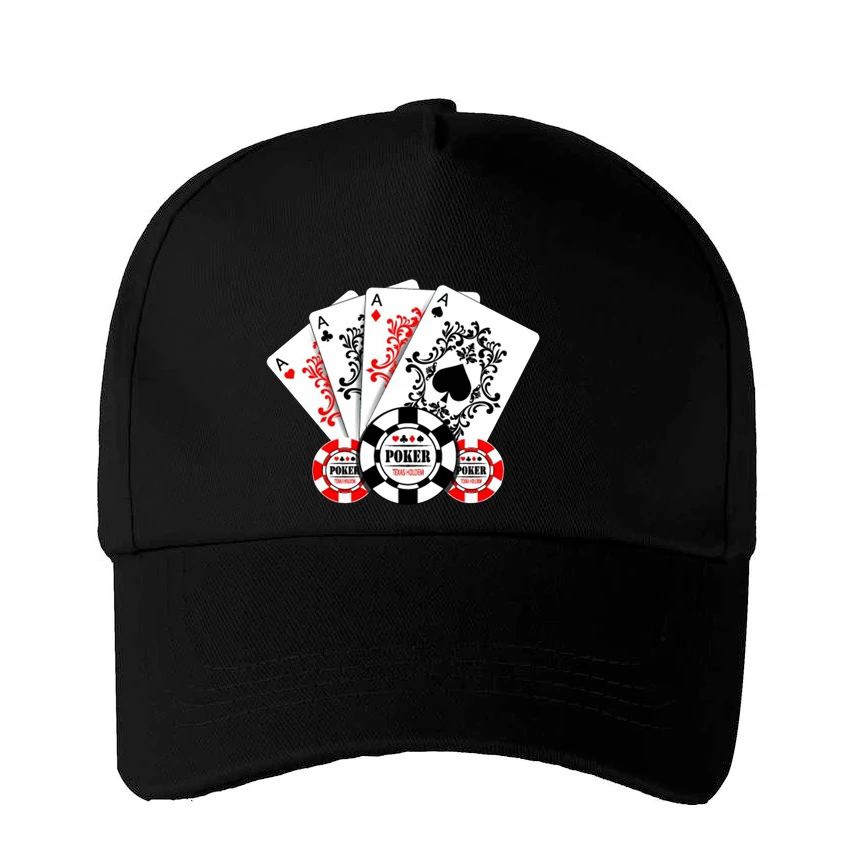 

Baseball Cap Adjustable Children Hat Boys Baby Girls Sun Hat Hip Hop Hat Add Your Design Custom Poker A Print Made Hat