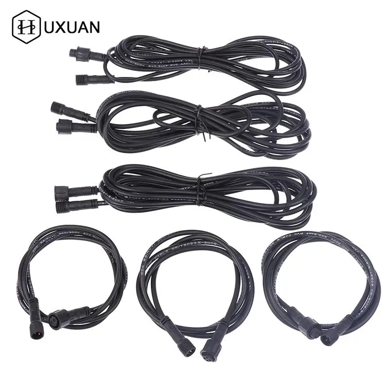 

Spike Lights 2/3/4pin 22AWG For Solar Spotlights Waterproof Cord Extension Cable Wear Resistant Portable Low Frequency Universal