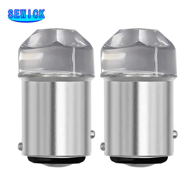 100 шт. P21W P21 1156 1157 BA15S BAY15D 9 светодиодов 3030 SMD Автомобильная сигнальная лампа R5W R10W