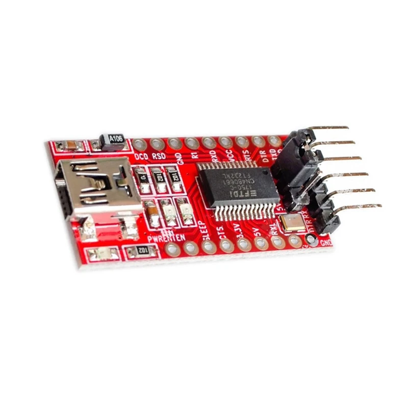 

Модуль FT232RL от FTDI USB к TTL 5 В, 3,3 В, кабель отладки для скачивания в модуль последовательного адаптера для Arduino, FT232RL