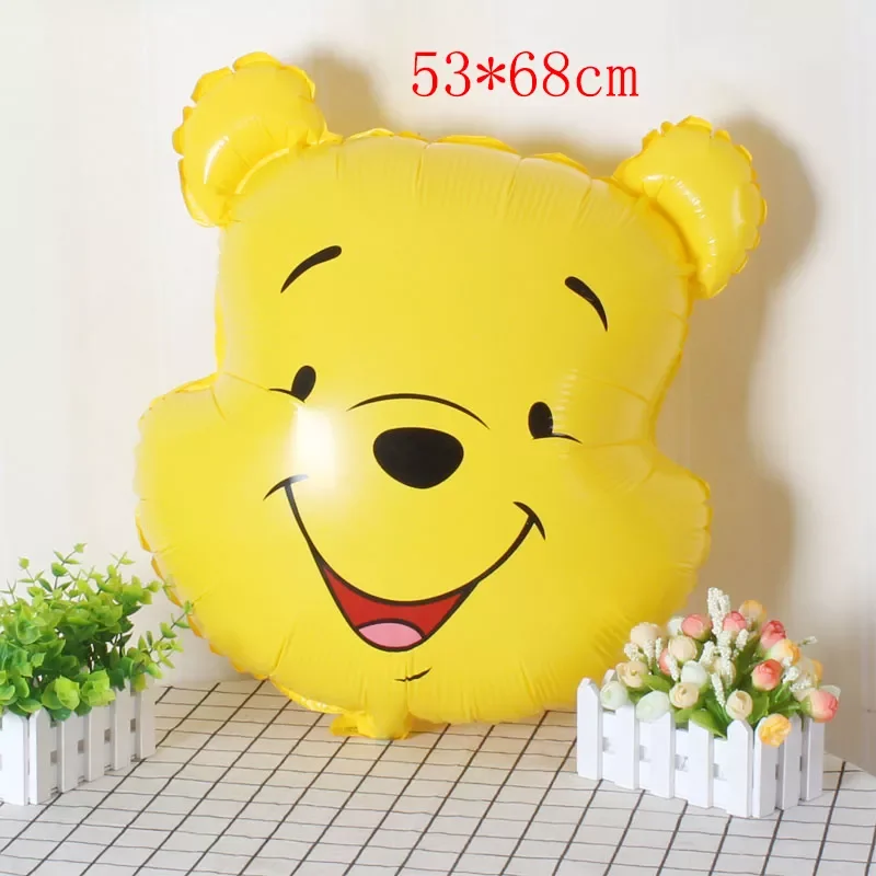 

1Pcs Cartoon Pooh Theme Party Decor Balloon Rotate Balloon Birthday Party Supplies For Kids Baby Shower Ballons Decor Birthday