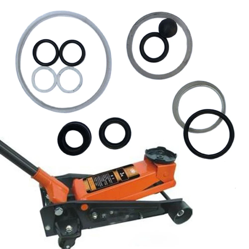 

1Set Repair Tool Oil Seal Ring Small O-Ring / Horizontal Vertical 3 TON Oil Pump Plunger Repair Kit Oil Pump Plunger Seal Ring