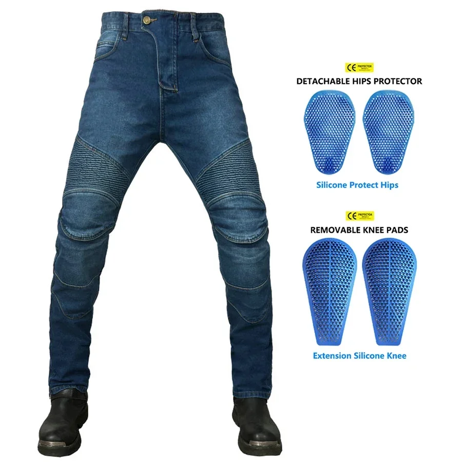 VOLERO новинка 2024 мотоциклетные мужские черные серые синие джинсы защитная броня