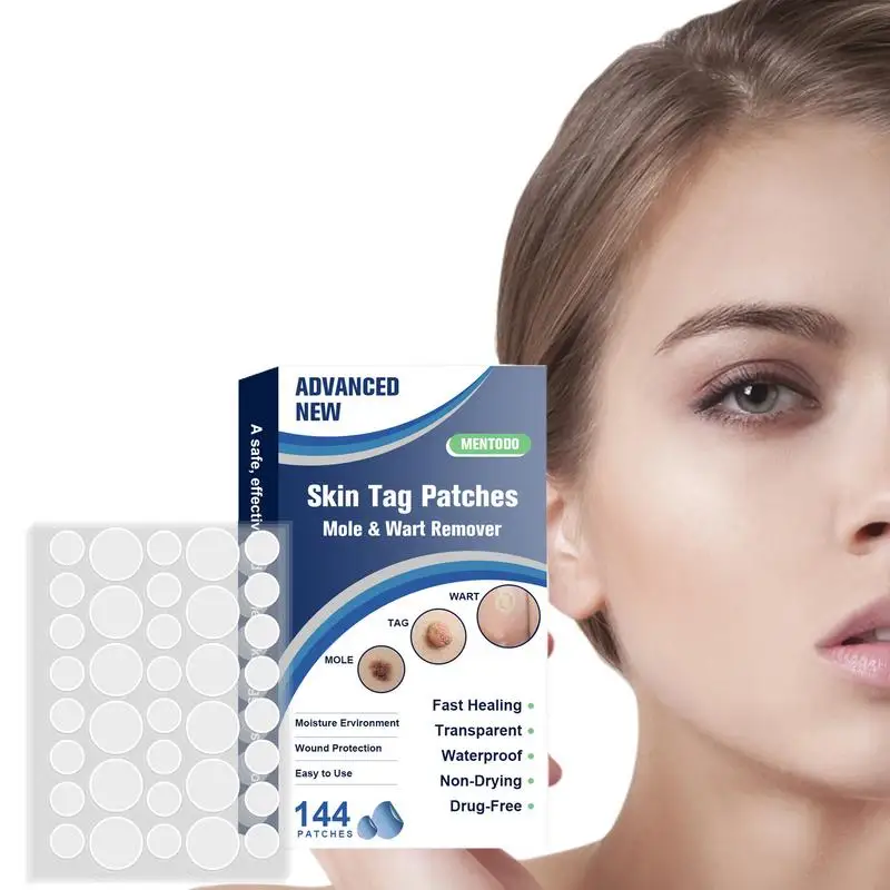 

Ярлыки для кожи, 144 шт., ярлыки для кожи, ярлыки для кожи, ярлыки для лица и тела, бородавки, Гидроколлоид