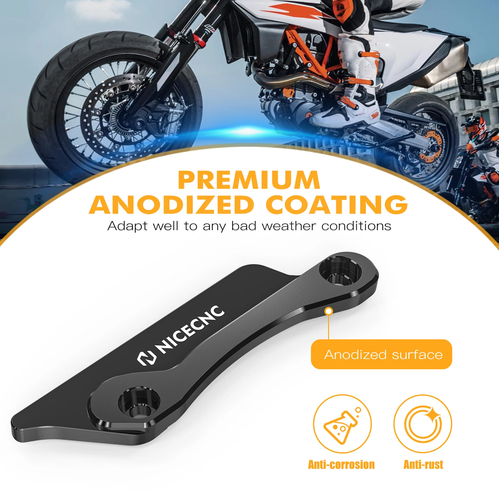 Для GasGas 2024 EC300 EC MC EX 125 250 300 250F 350F 450F ECF MCF EXF 350 450 NiceCNC Задний защитный чехол