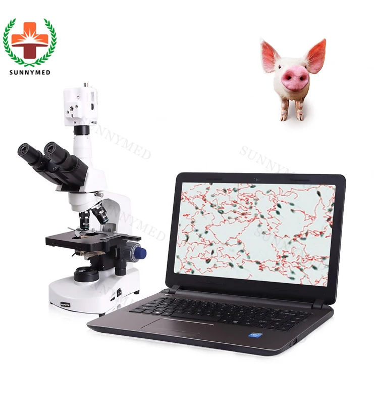 

SY-B178V medical veterinary laptop portable semen sperm analyzer for animals /vet