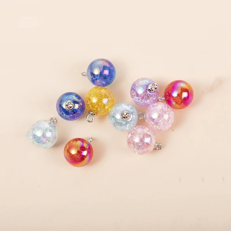 10 шт./упаковка круглые подвески-звезды