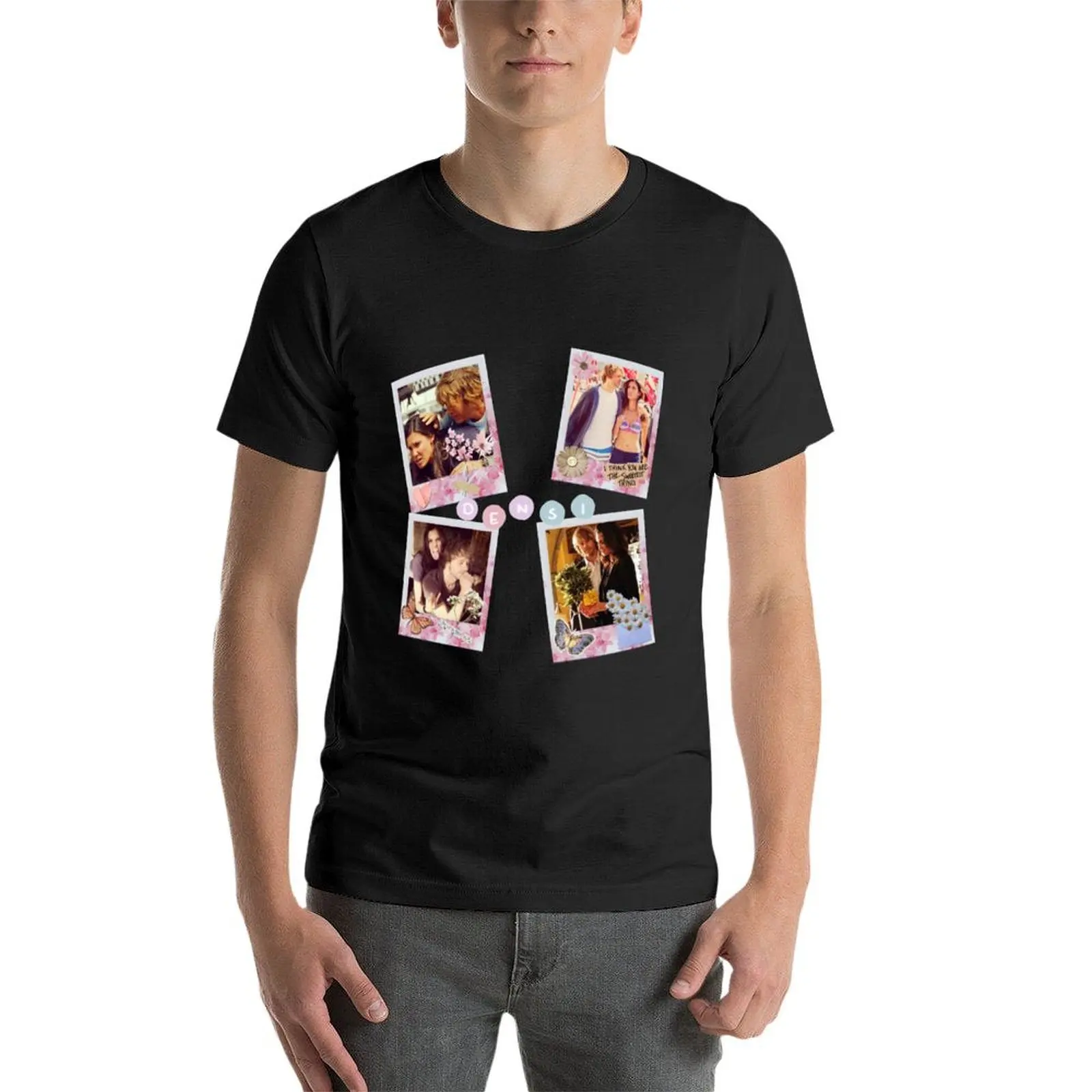 Футболка Densi Polaroids футболки с рисунком забавные для мальчика рубашки футболка