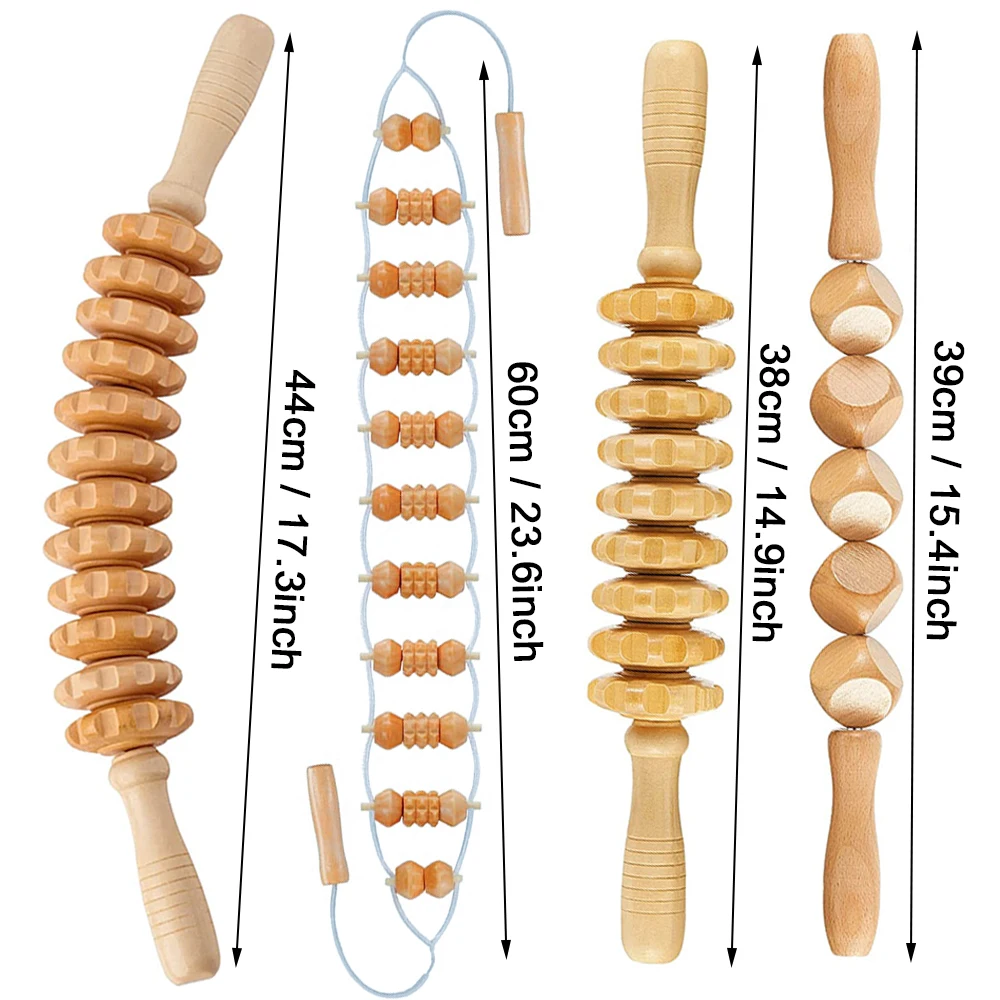 Рисунок 6 - Деревянные Изогнутые массажные ролики