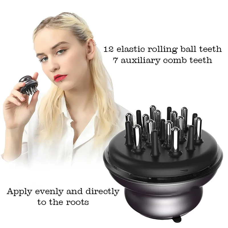 

Scalp Applicator Comb Head Massager Anti Hair Loss Fluid Comb Essential Oil Hair Growth Treatment Device Hair Care Tool 30ml