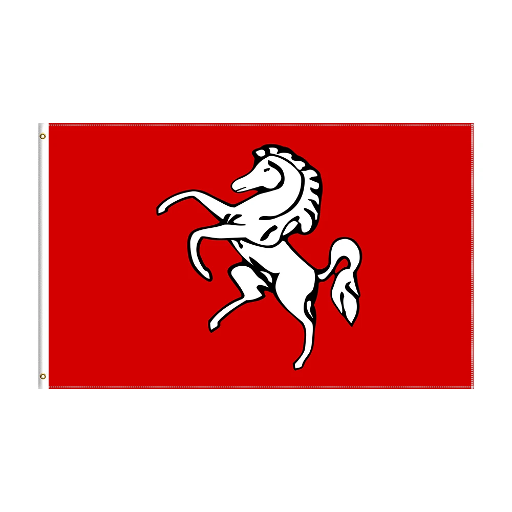 

3x5 Ft Kent Large Flag Polyester Printed English County Banner For Decor