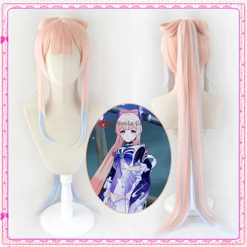 Sangonomiya Kokomi длиной 120 см термостойкие синтетические волосы для косплея игра Genshin