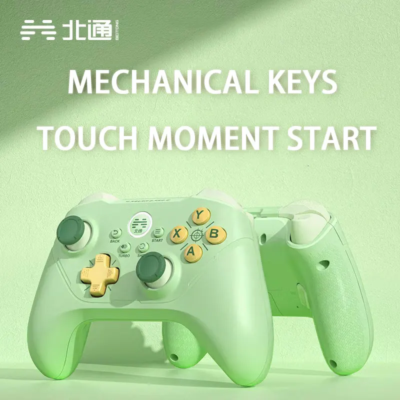 

Beitong Asura 2Pro Mechanical Wireless 2.4G Gamepad Support For Xbox360 Elite TV Projector PC Green Controller Hall Trigger